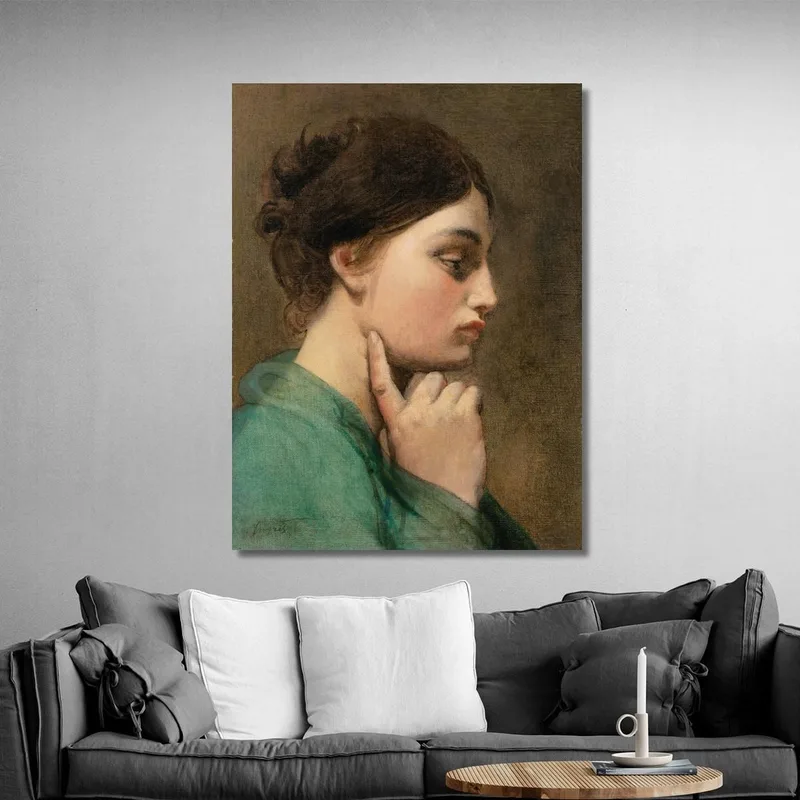 Odissea Studio Della Figura Per L'Apoteosi Di Omero Jean Auguste Dominique Ingres