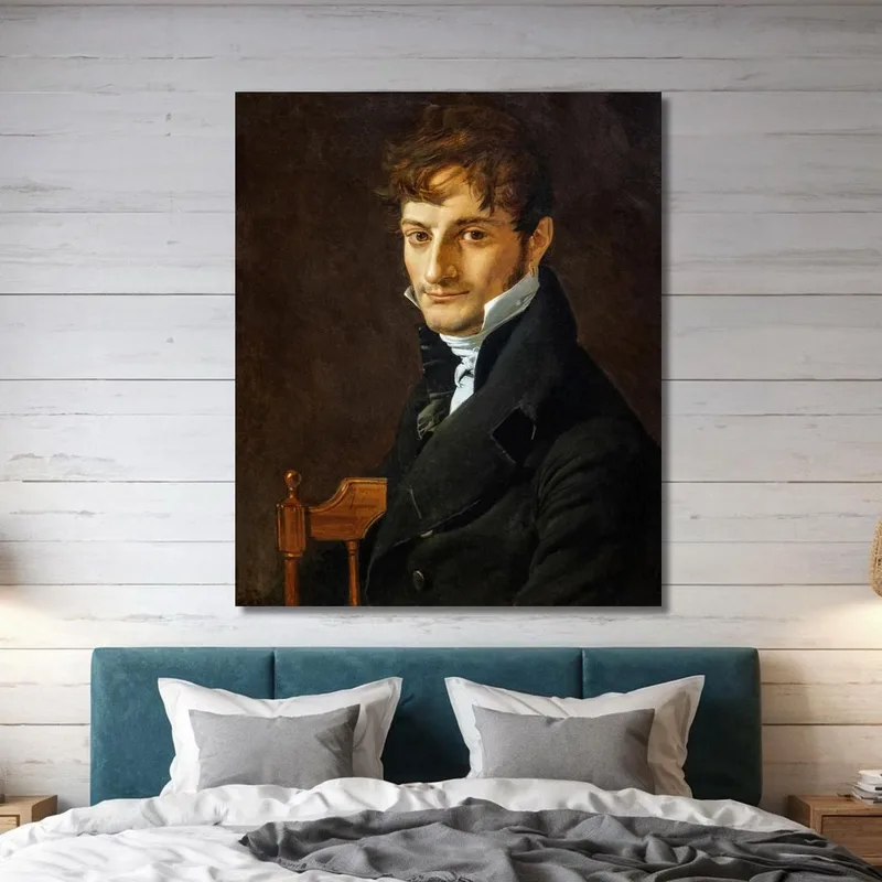 Portrait Of Belveze-Foulon Jean Auguste Dominique Ingres