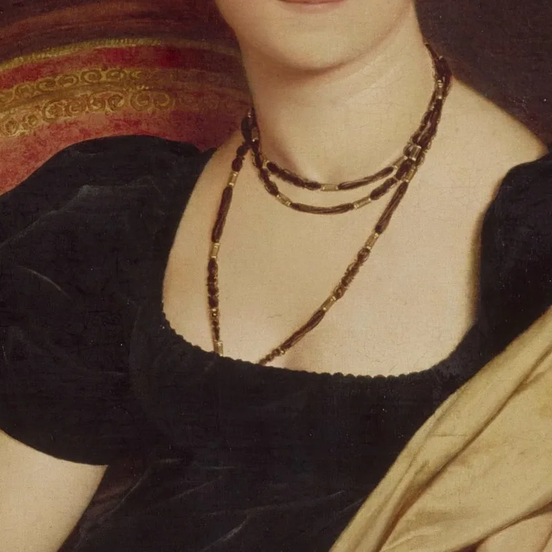 Portrait Of Madame Duvaucey Jean Auguste Dominique Ingres