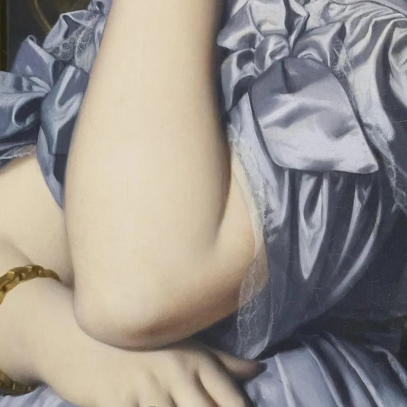 Portrait Of Comtesse D'Haussonville Jean Auguste Dominique Ingres