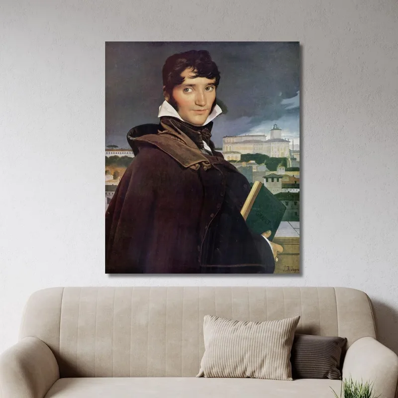 Porträt Von François Marius Granet Jean Auguste Dominique Ingres
