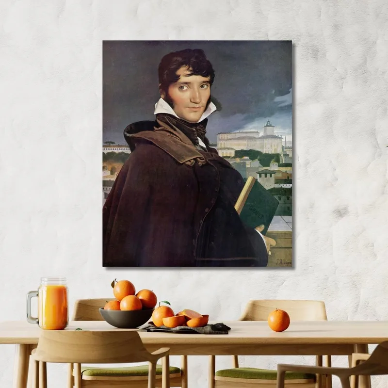 Porträt Von François Marius Granet Jean Auguste Dominique Ingres