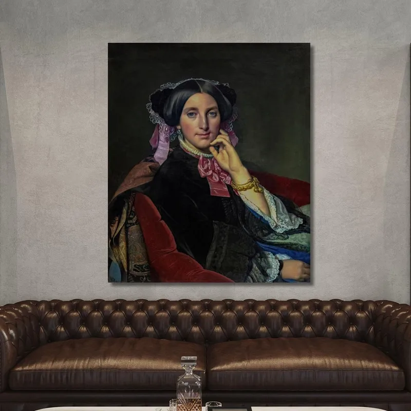 Portrait Of Madame Gonse Jean Auguste Dominique Ingres
