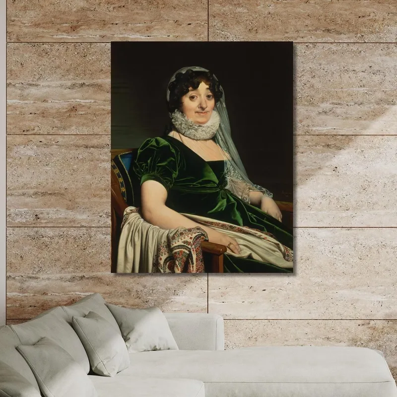 Portrait Of The Countess Of Tournon Jean Auguste Dominique Ingres