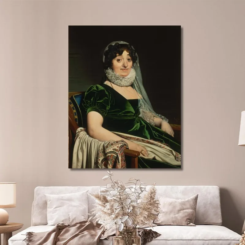 Portrait Of The Countess Of Tournon Jean Auguste Dominique Ingres