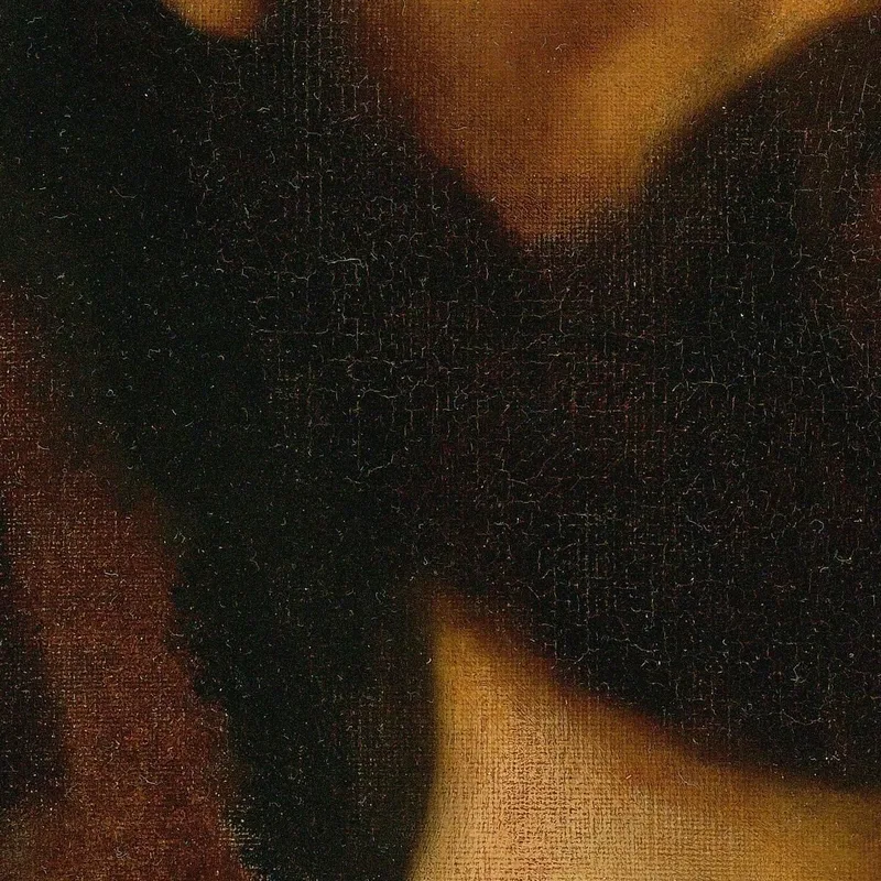 Sketch Of Head And Hands Of St. John For Jesus Gives Saint Peter The Keys To Paradise Jean Auguste Dominique Ingres