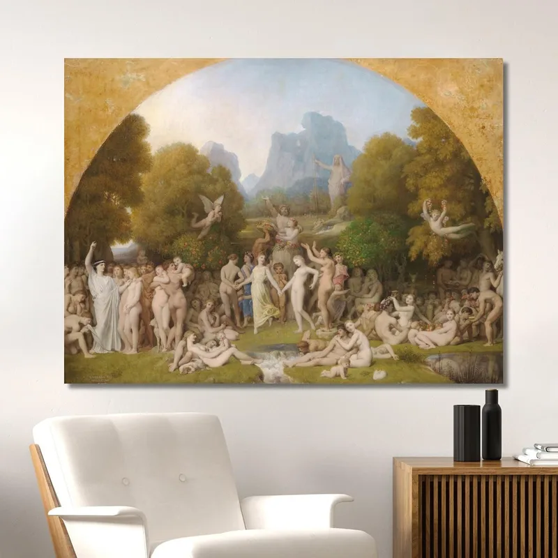 L'Età Dell'Oro Jean Auguste Dominique Ingres
