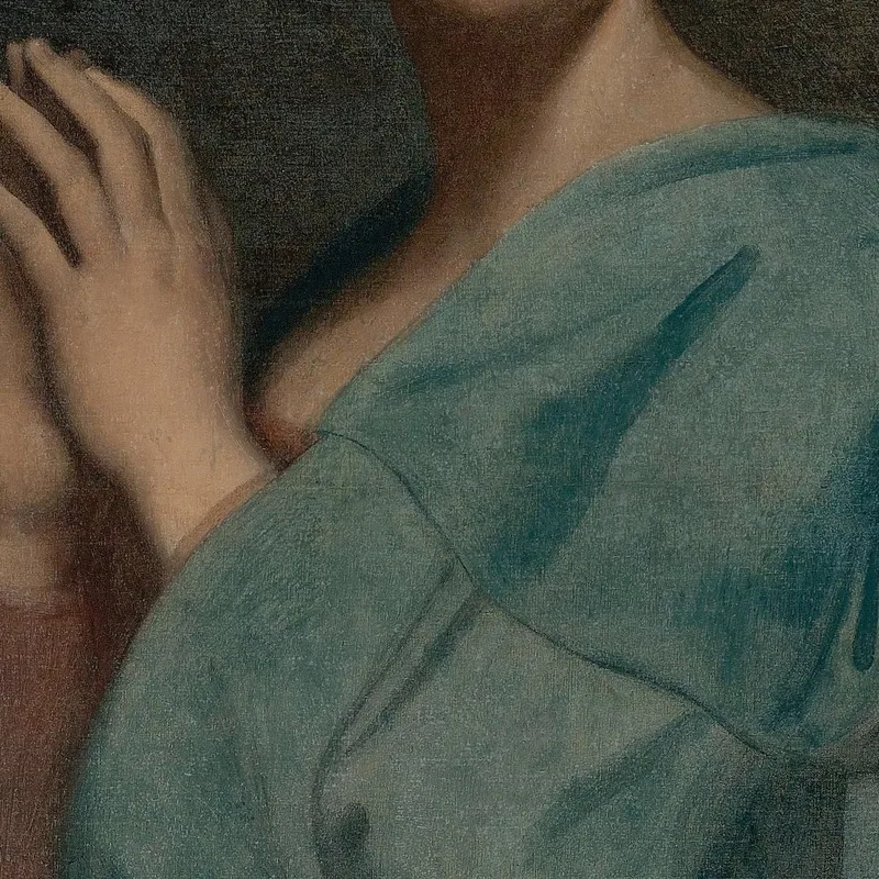 The Virgin With The Sleeping Infant Jesus Jean Auguste Dominique Ingres