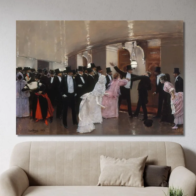 Alterazione Nei Corridoi Dell'Opera Jean Béraud