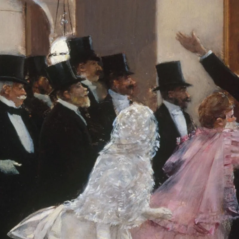 Alterazione Nei Corridoi Dell'Opera Jean Béraud