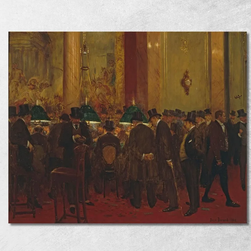Nel Cerchio Jean Béraud quadro stampa su tela