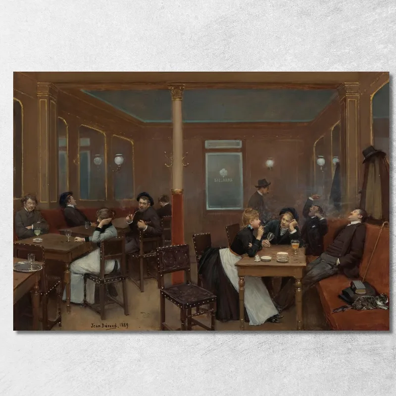Brasserie Per Studenti Brasserie Per Studenti Jean Béraud quadro stampa su tela