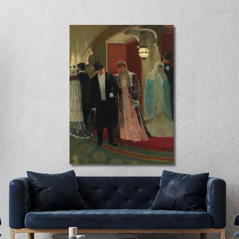 Uscita Dalla Loggia Dell'Opera Jean Béraud