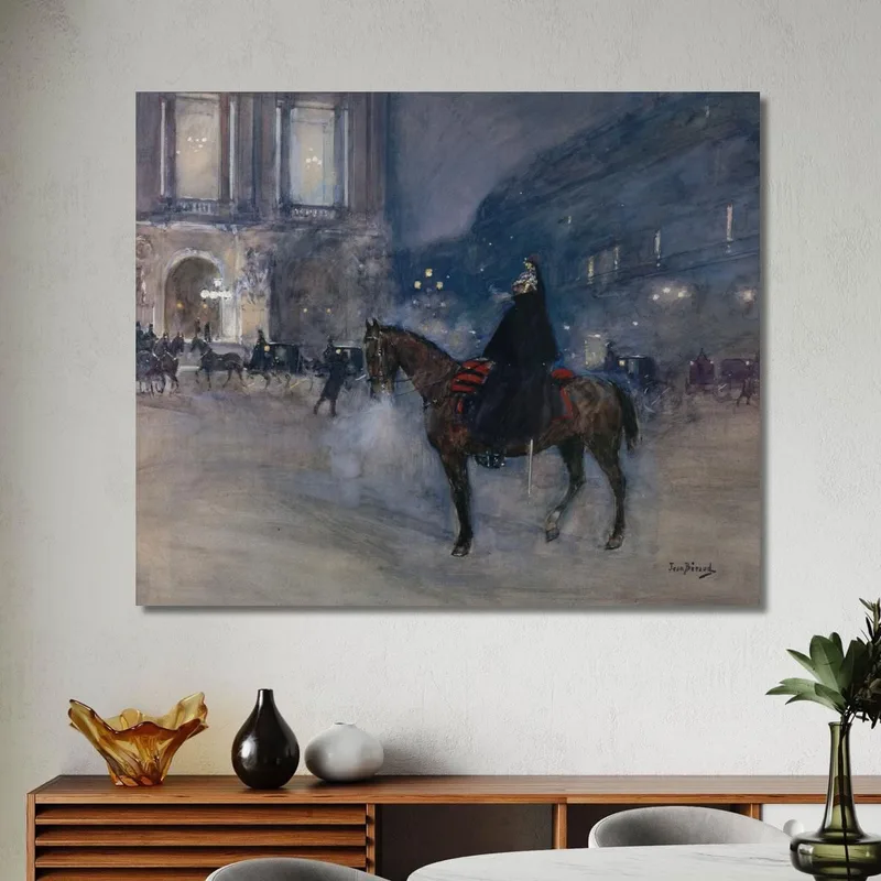 Facciata Dell'Opera In Una Serata Di Gala Jean Béraud