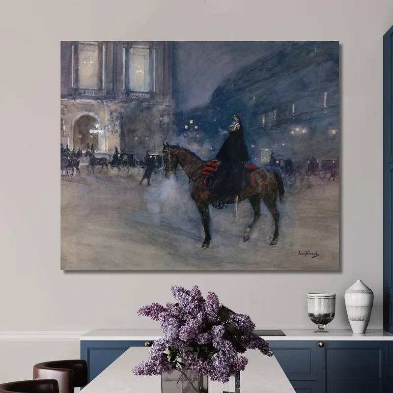 Facciata Dell'Opera In Una Serata Di Gala Jean Béraud