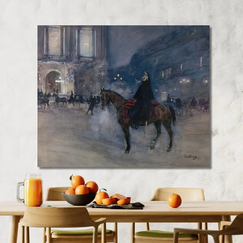 Facciata Dell'Opera In Una Serata Di Gala Jean Béraud