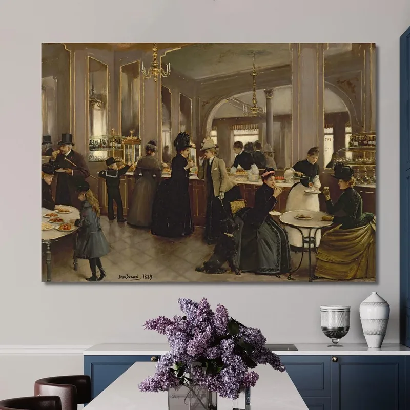 La Pastelería Gloppe Jean Béraud
