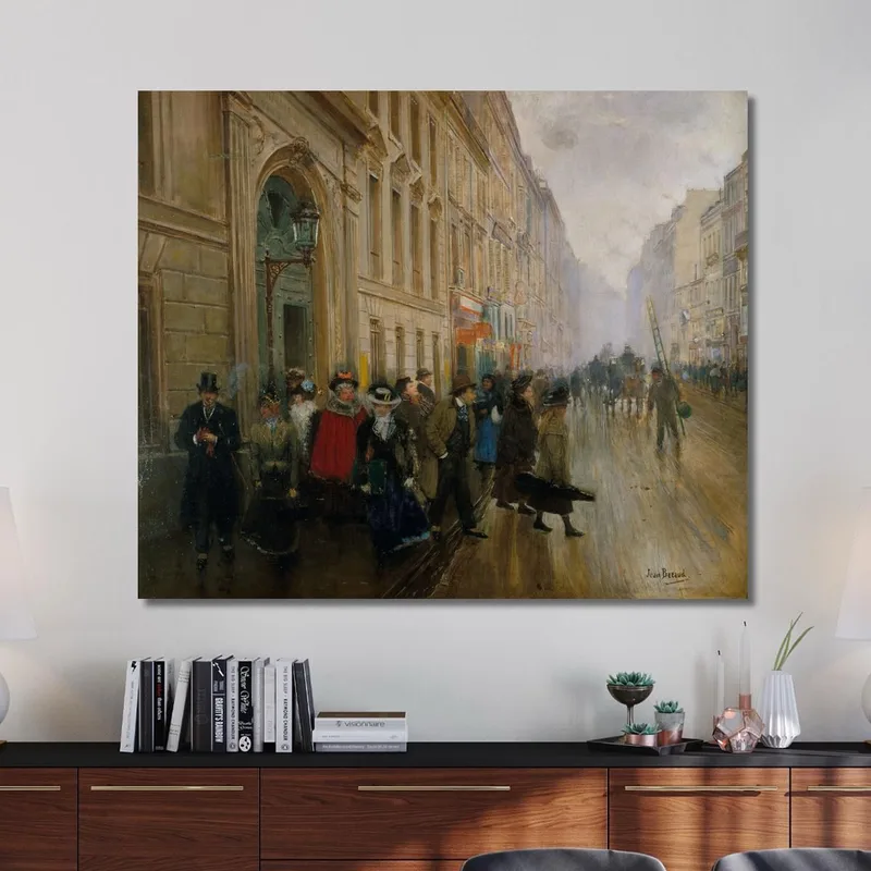 Salir Del Conservatorio De Música Jean Béraud