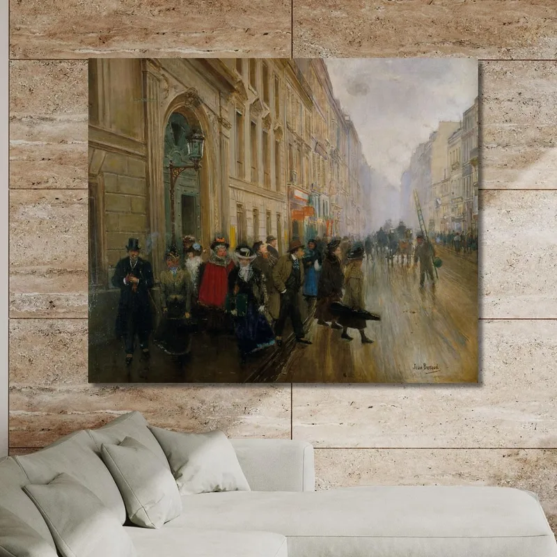 Salir Del Conservatorio De Música Jean Béraud