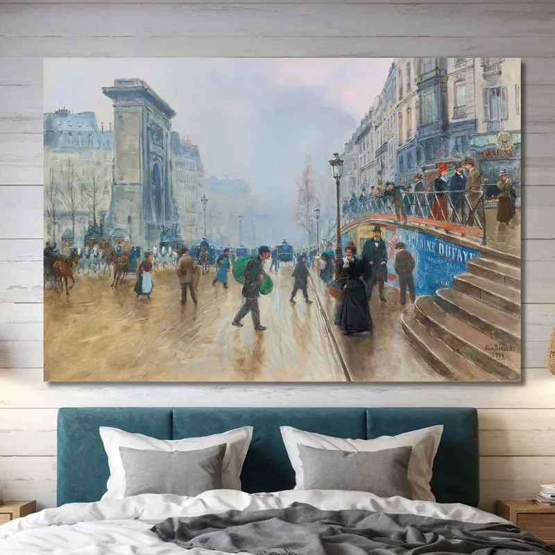 Le Boulevard Saint-Denis À Paris Jean Béraud