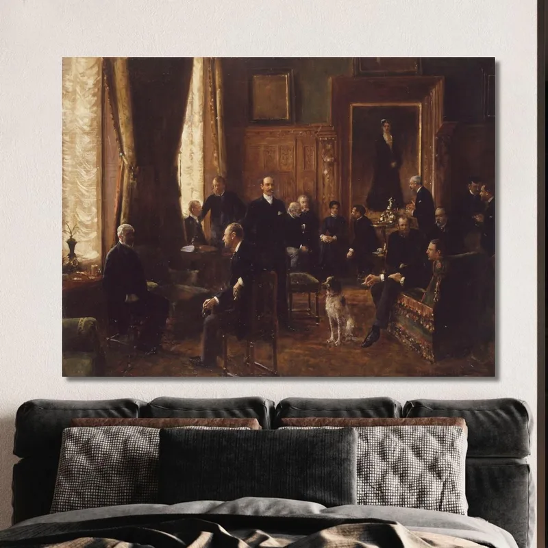 Il Soggiorno Della Contessa Potocka Jean Béraud