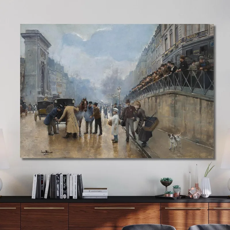 L'Incidente Della Porte Saint-Denis Jean Béraud