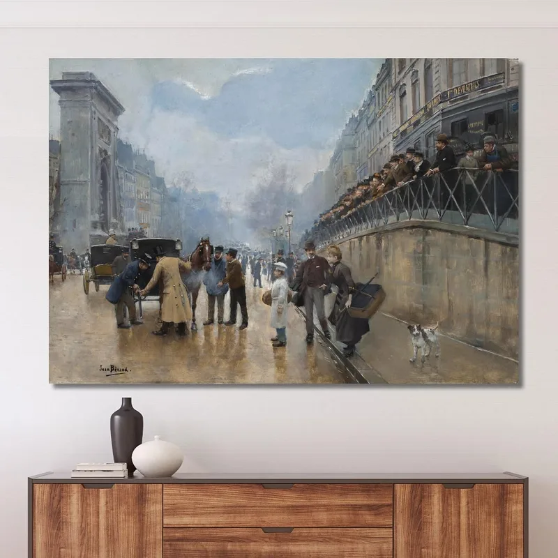 L'Incidente Della Porte Saint-Denis Jean Béraud