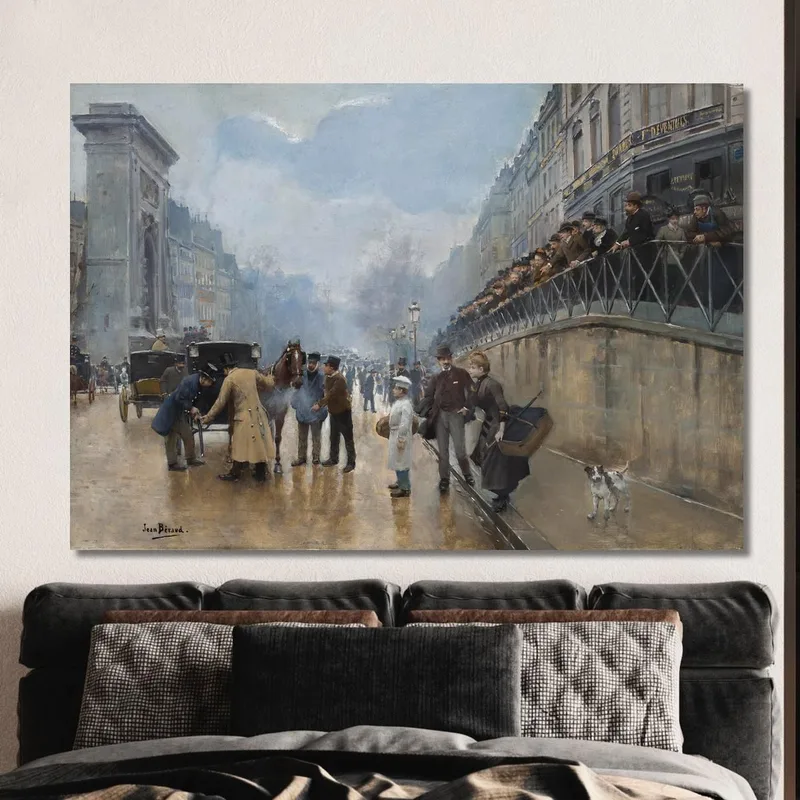 L'Incidente Della Porte Saint-Denis Jean Béraud