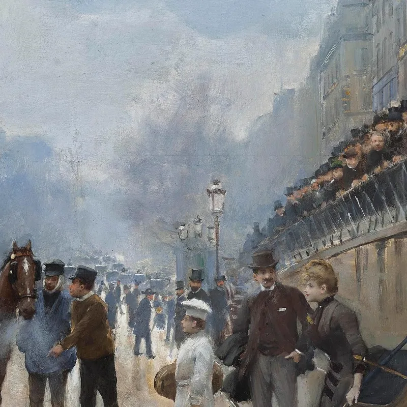 L'Incidente Della Porte Saint-Denis Jean Béraud