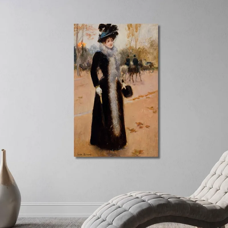 Parisienne Au Bois. Jean Béraud
