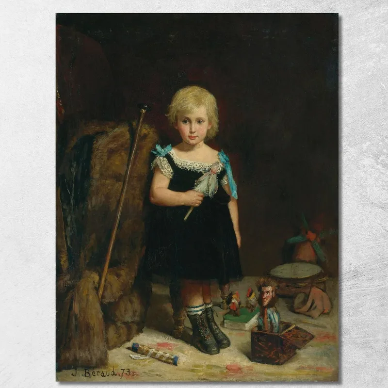 Ritratto Di Alfred Auguste Frédéric Victor Labatt De Lambert Jean Béraud quadro stampa su tela