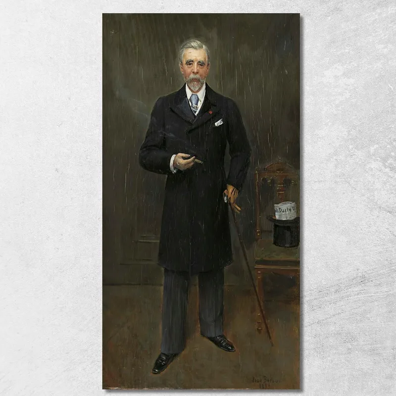 Ritratto Di Sir Campbell Clarke Jean Béraud quadro stampa su tela
