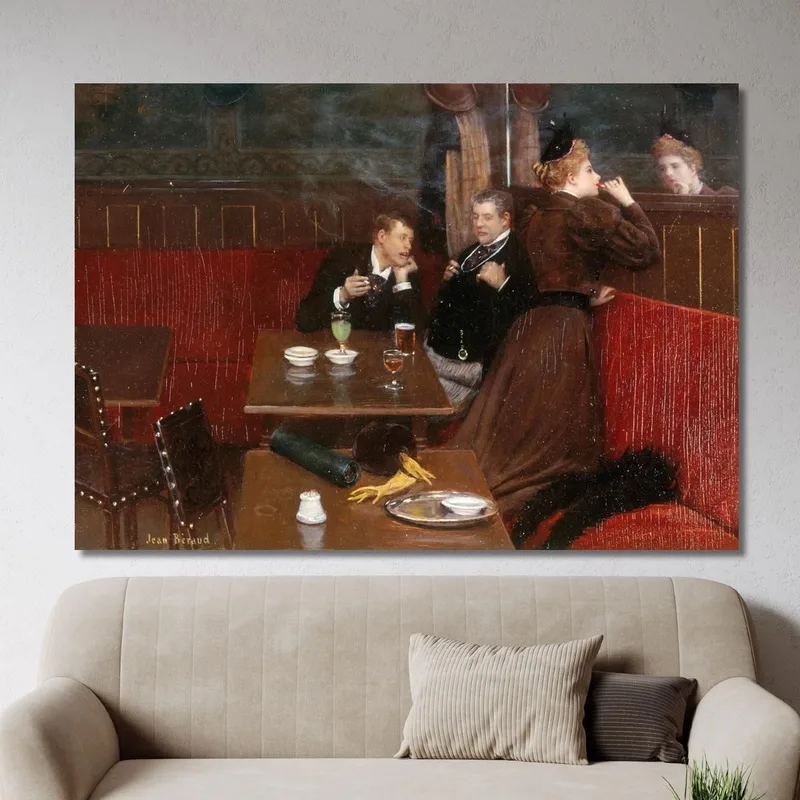 Tre Persone In Un Bar Jean Béraud
