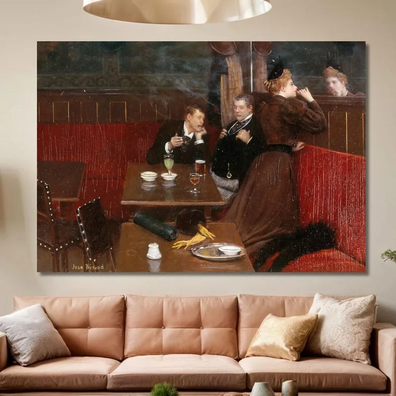 Tre Persone In Un Bar Jean Béraud