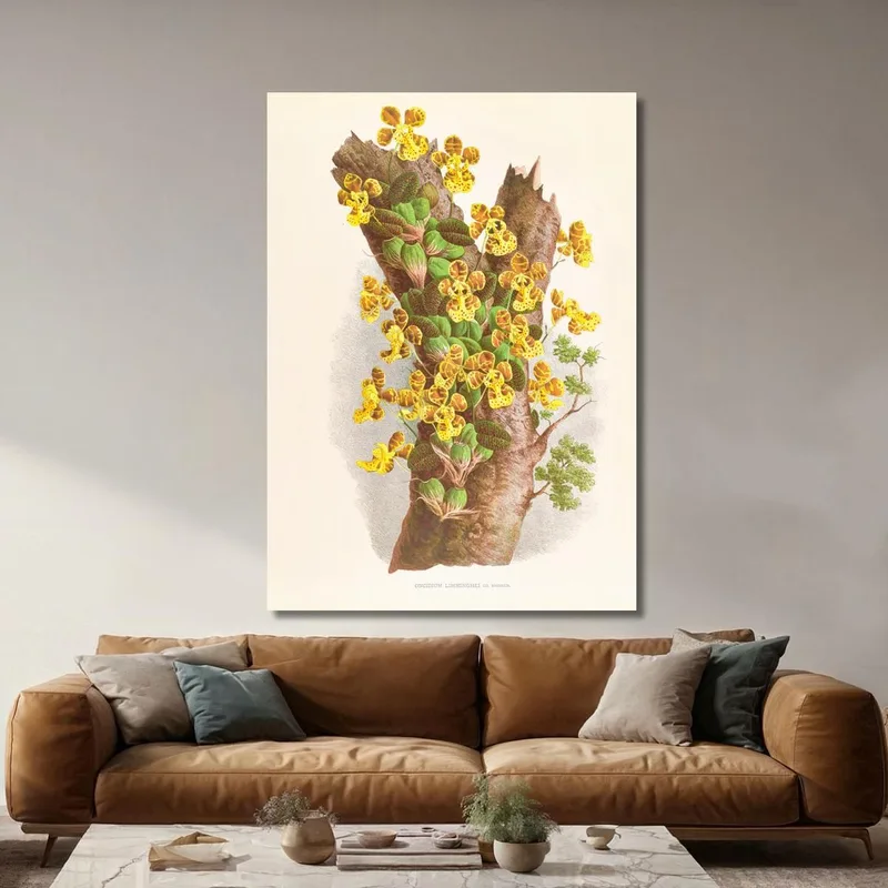 Botanische Illustrationen Oncidium Limminghei Jean Jules Linden