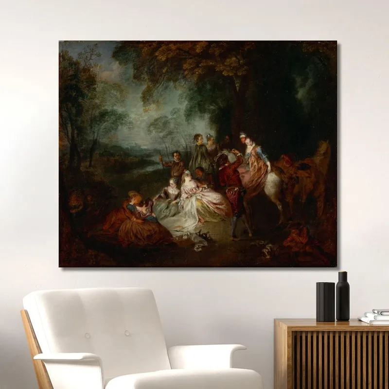 Fiesta Campestre Jean-Antoine Watteau
