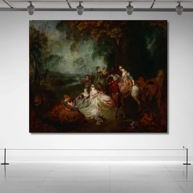 Fiesta Campestre Jean-Antoine Watteau