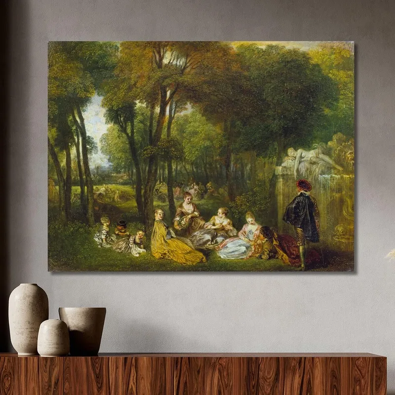 Die Elysäischen Felder Jean-Antoine Watteau