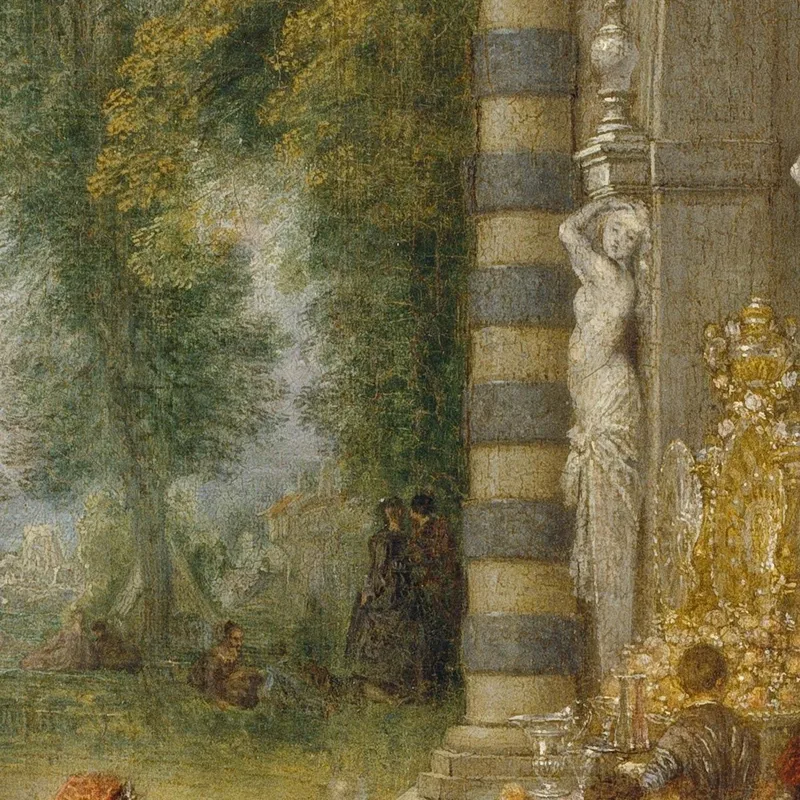 Die Freuden Des Balls Jean-Antoine Watteau