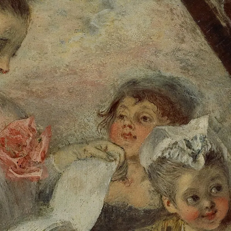Para Demostrarnos Que Esta Bella... Jean-Antoine Watteau