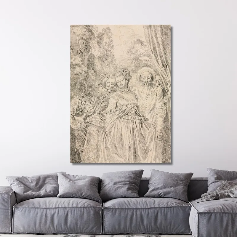 La Ropa Es Italiana Jean-Antoine Watteau