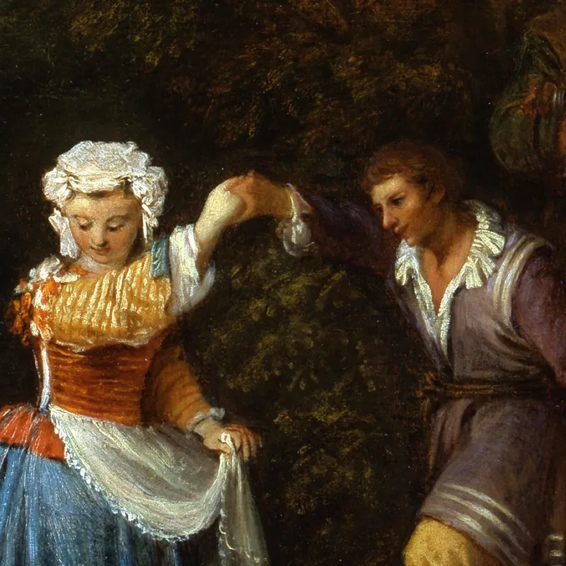 Der Bauerntanz Jean-Antoine Watteau