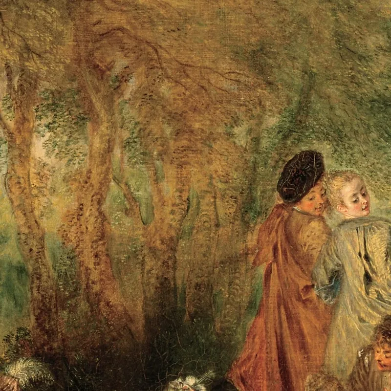 La Fiesta Del Amor Jean-Antoine Watteau