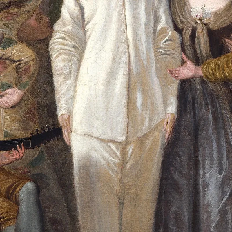 Los Comediantes Italianos Jean-Antoine Watteau