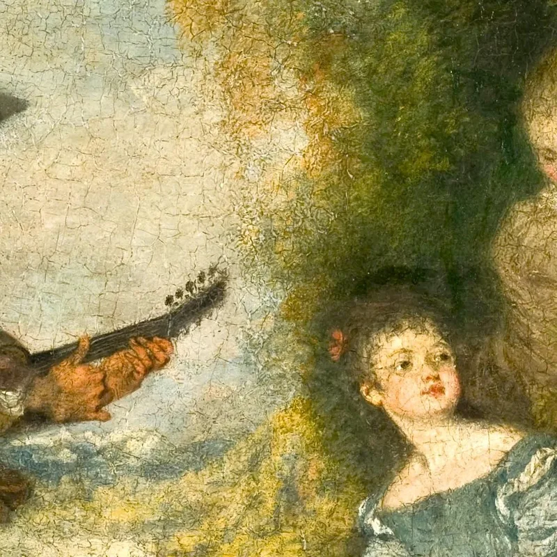 Die Liebesstunde Jean-Antoine Watteau