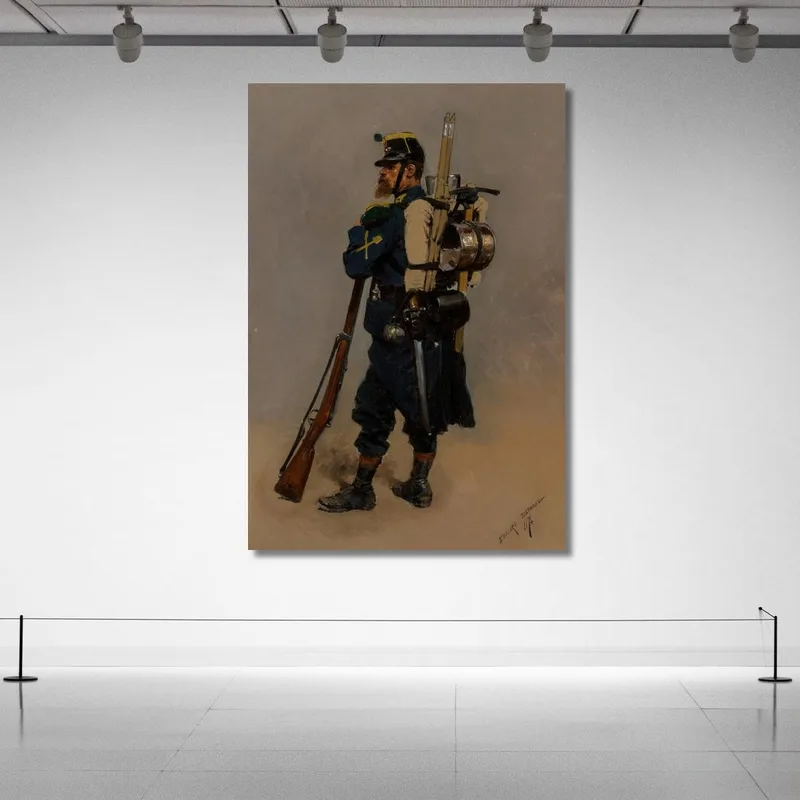 Ein Pionier Aus Dem Deutsch-Französischen Krieg Jean-Baptiste Édouard Detaille