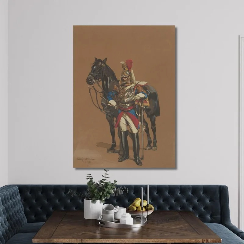 Cuirassier Jean-Baptiste Édouard Detaille