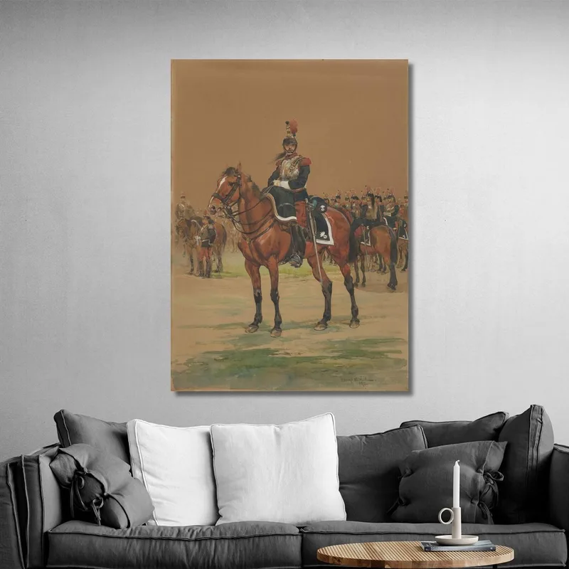 Cuirassier Français Jean-Baptiste Édouard Detaille