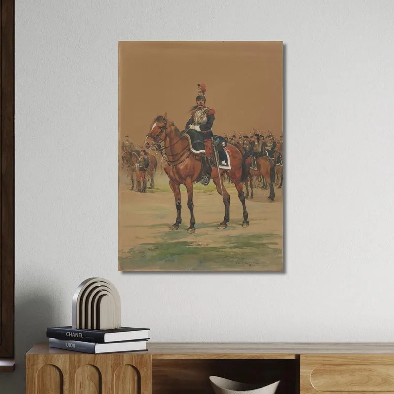 Cuirassier Français Jean-Baptiste Édouard Detaille