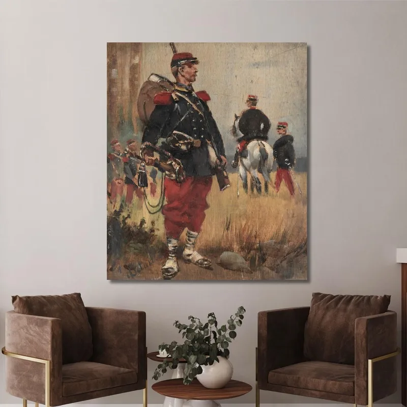 Soldats Jean-Baptiste Édouard Detaille